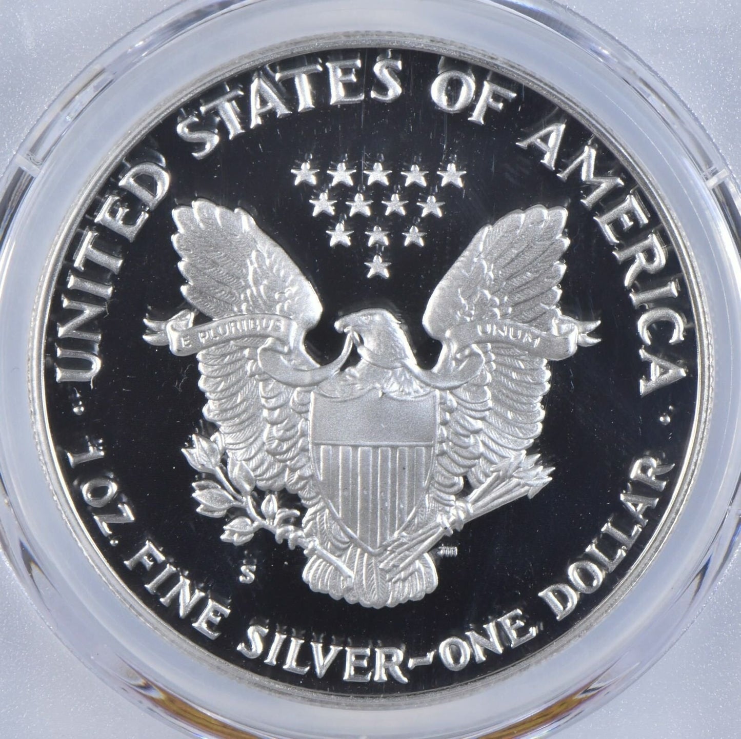 1989-S PR70 CAM PCGS American Silver Eagle Proof 70