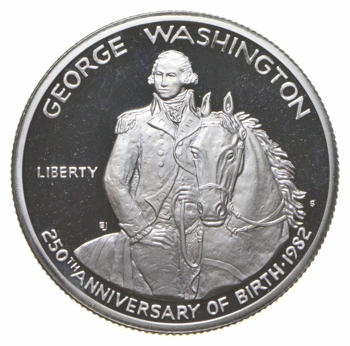 1982-S Proof George Washington 90% Silver - Commemorative Half Dollar