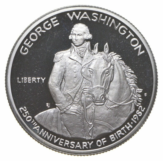 1982-S Proof George Washington 90% Silver - Commemorative Half Dollar