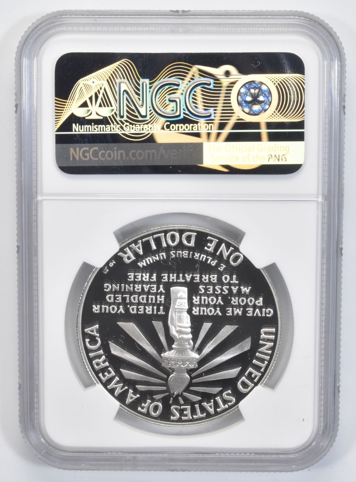 PF70 1986-S UCam Statue of Liberty Commemorative Silver Dollar NGC