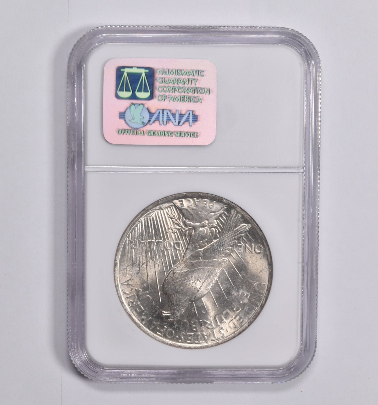 MS63 1922 Peace Dollar Binion Silver Hoard - NGC